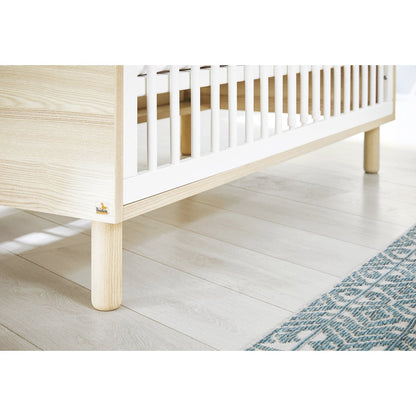 Set 'Flow' breed groot 3 delen: ledikant, brede commode, grote kledingkast