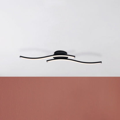 Wand/plafondlamp "Onda" LED lengte 65 cm