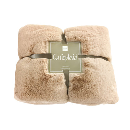 J-Line Plaid Cutie Polyester Licht Camel