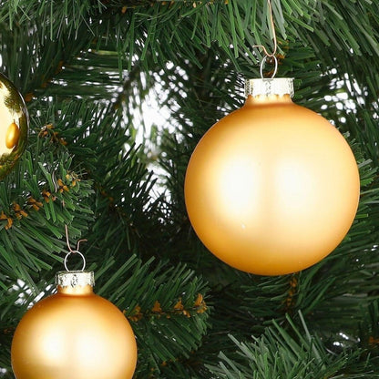 Kerstbal set 42 Glass baubles Goud