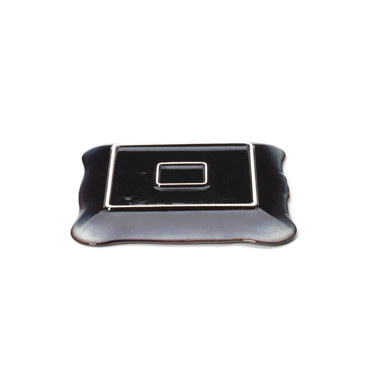 Het Lotus Ice Square Bord - Grijs Bruin - L