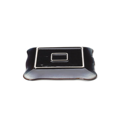 Het Lotus Ice Square Bord - Grijs Bruin - L