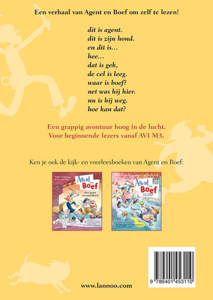 Boek AVI M3 Agent en Boef Lol in de Lucht