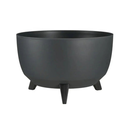 Plantenbak buiten Doppio Antraciet Ø40cm H20,5cm