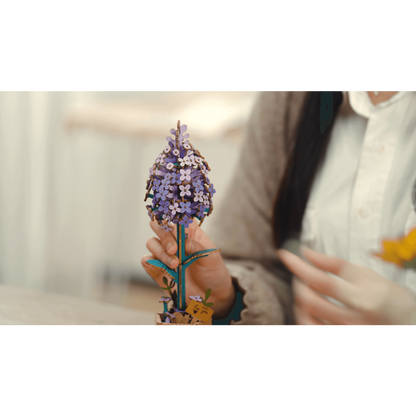 Houten Bloem Lilac, Lila Sering