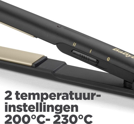 Babyliss ST089E Ceramic Straight 230 Stijltang Zwart