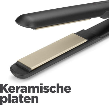 Babyliss ST089E Ceramic Straight 230 Stijltang Zwart