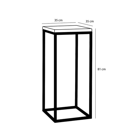 Oskar Plantentafel - L35 x B35 x H81 cm