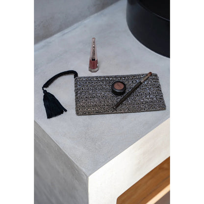 Zilveren clutch