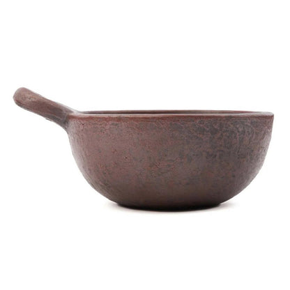 De Etnische Kom met Handvat - Terracotta