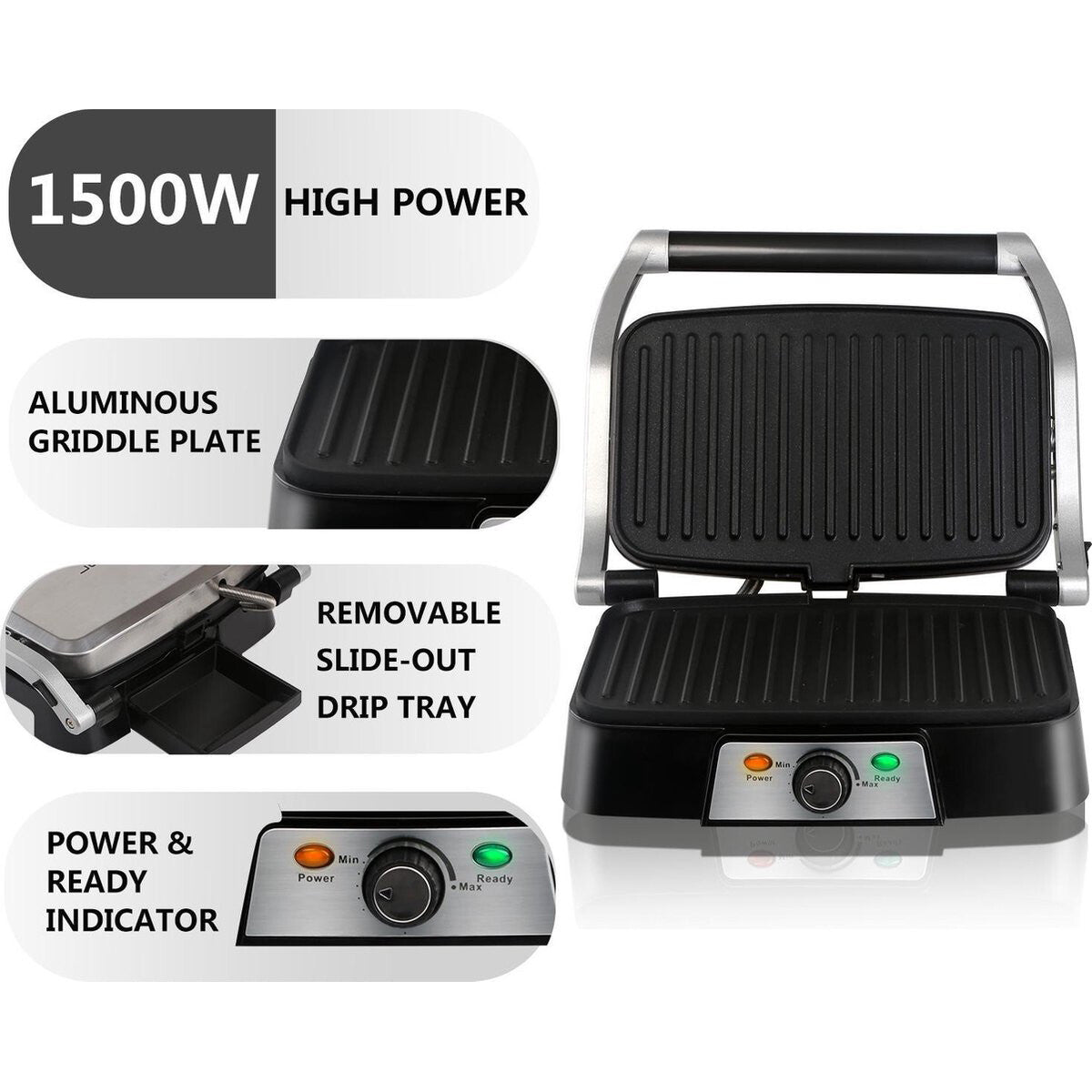 Contactgrill Aigi Hitty 1500W