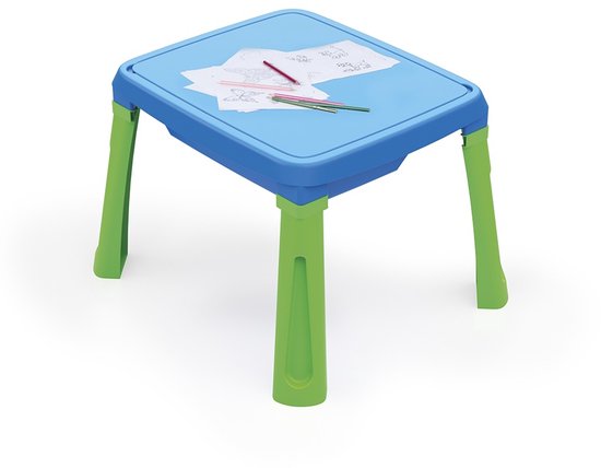 Dolu Zand-Watertafel + Accessoires Blauw/Groen