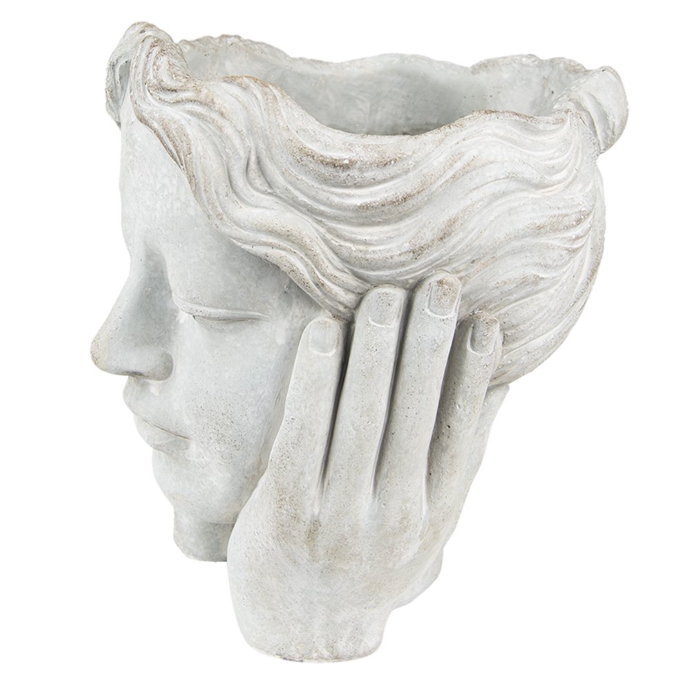 Bloempot Hoofd 20x23x25 cm