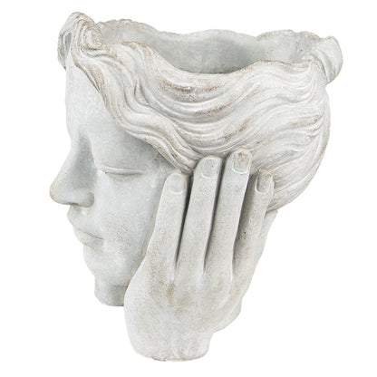 Bloempot Hoofd 20x23x25 cm