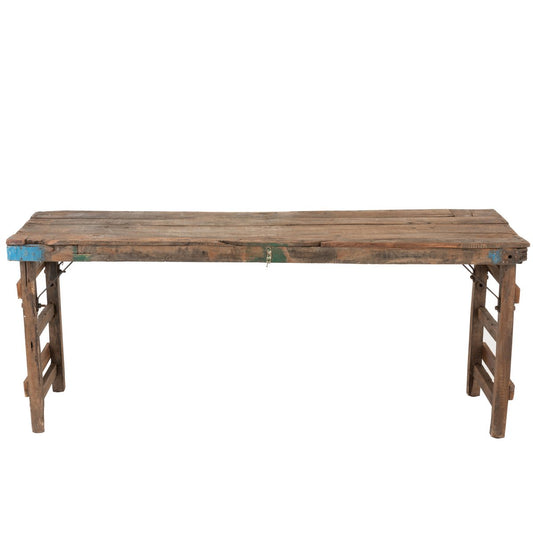 J-Line Console Verouderd Gerecycleerd Hout Bruin