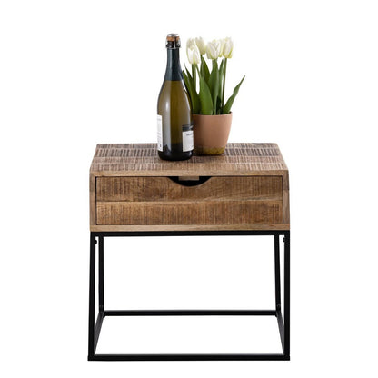 Nachtkastje hout 35x45x45cm
