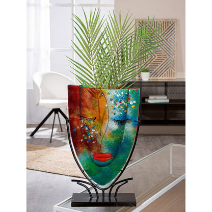Fallesvase Ovaal Violet Lial H. 49 cm, ve 1