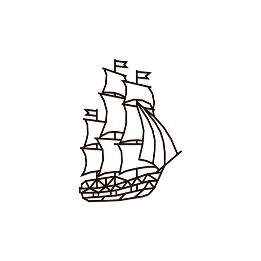Wandpuzzel Schip