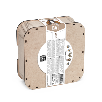 Houten Legpuzzel Vleermuis