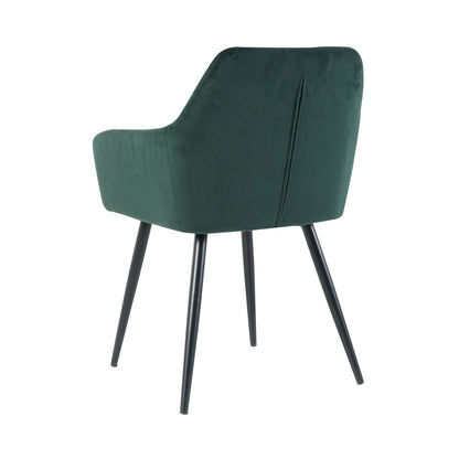 Eetkamerstoel, set van 2 groen