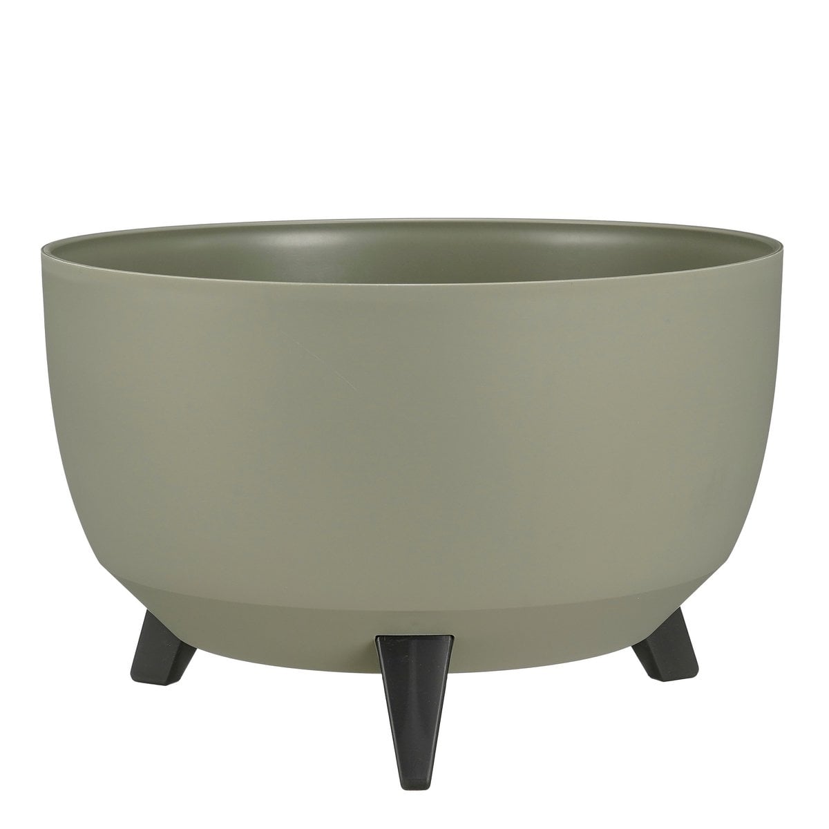 Plantenbak buiten Doppio Lichtgroen Ø40cm H20,5cm