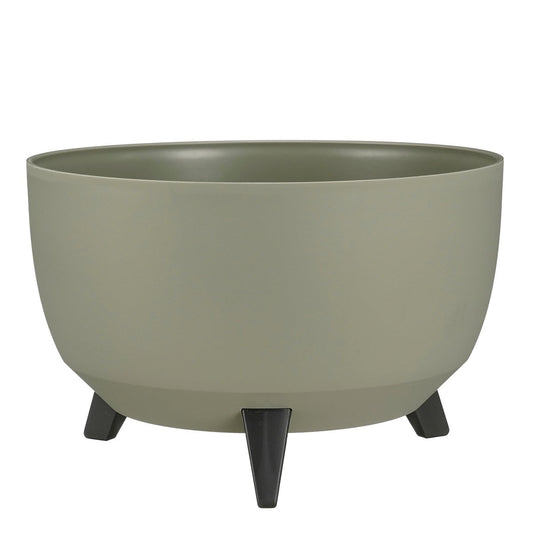 Plantenbak buiten Doppio Lichtgroen Ø40cm H20,5cm