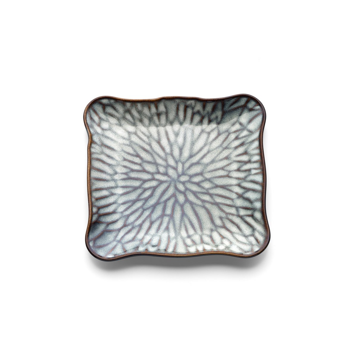 Het Lotus Ice Square Bord - Grijs Bruin - M