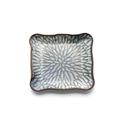 Het Lotus Ice Square Bord - Grijs Bruin - M