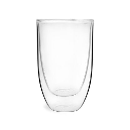 Set van 6 dubbelwandige lange glazen 350 ml