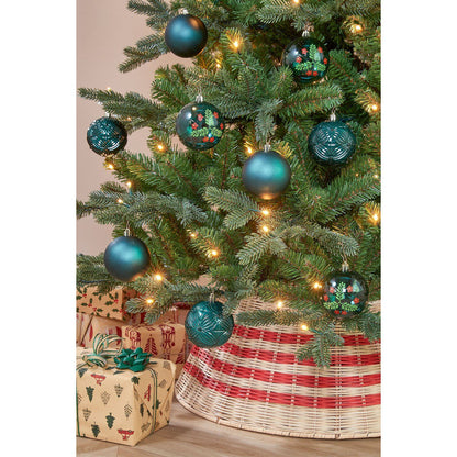 Kerstbal set 9 Groen
