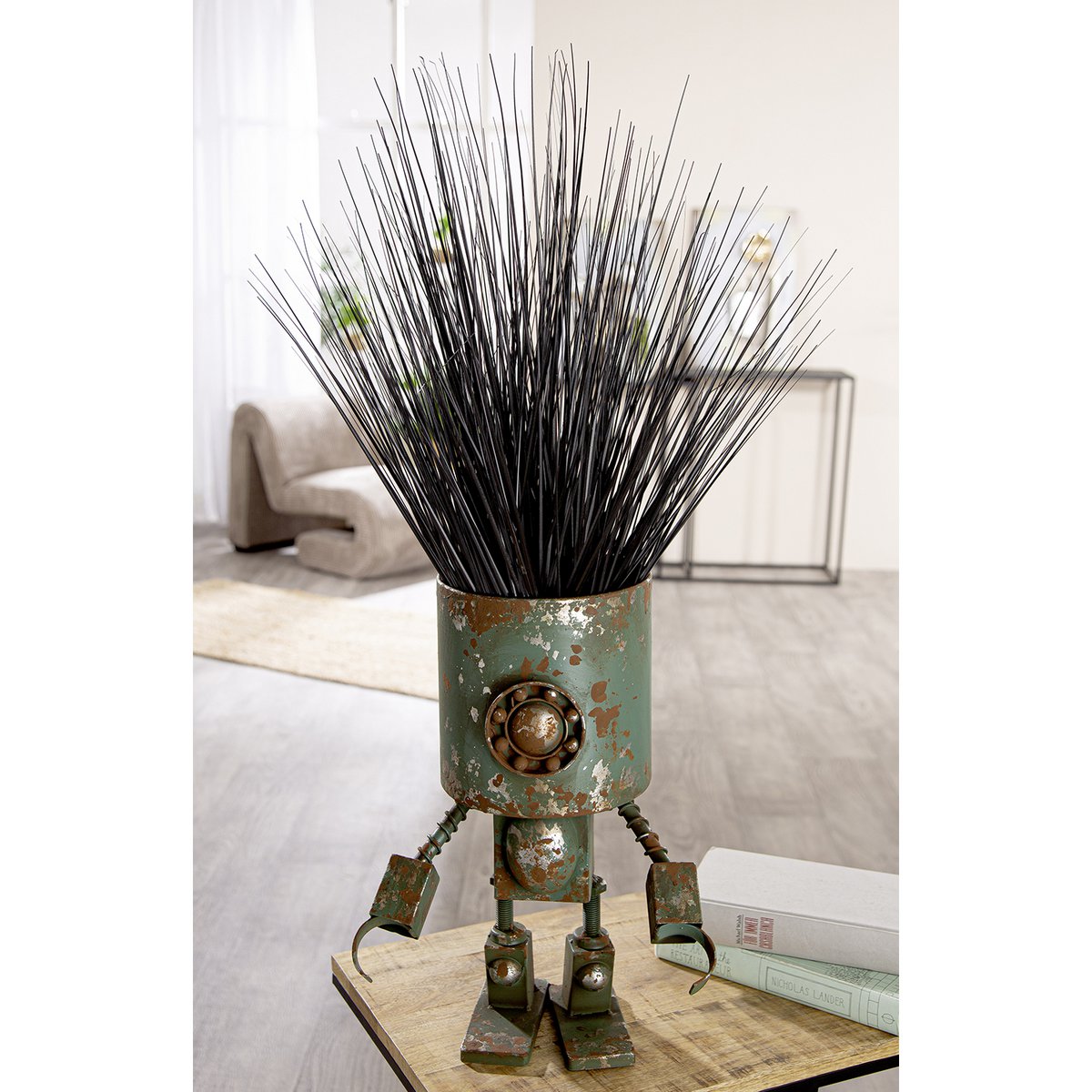 Robot groen H. 42 cm