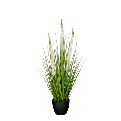 Kunstplant Siergras Wit Ø25cm x H80cm