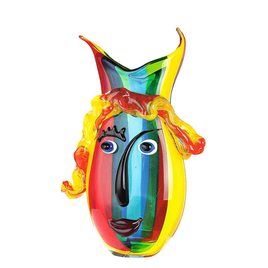 GlasArt designvaas “Regenboog”