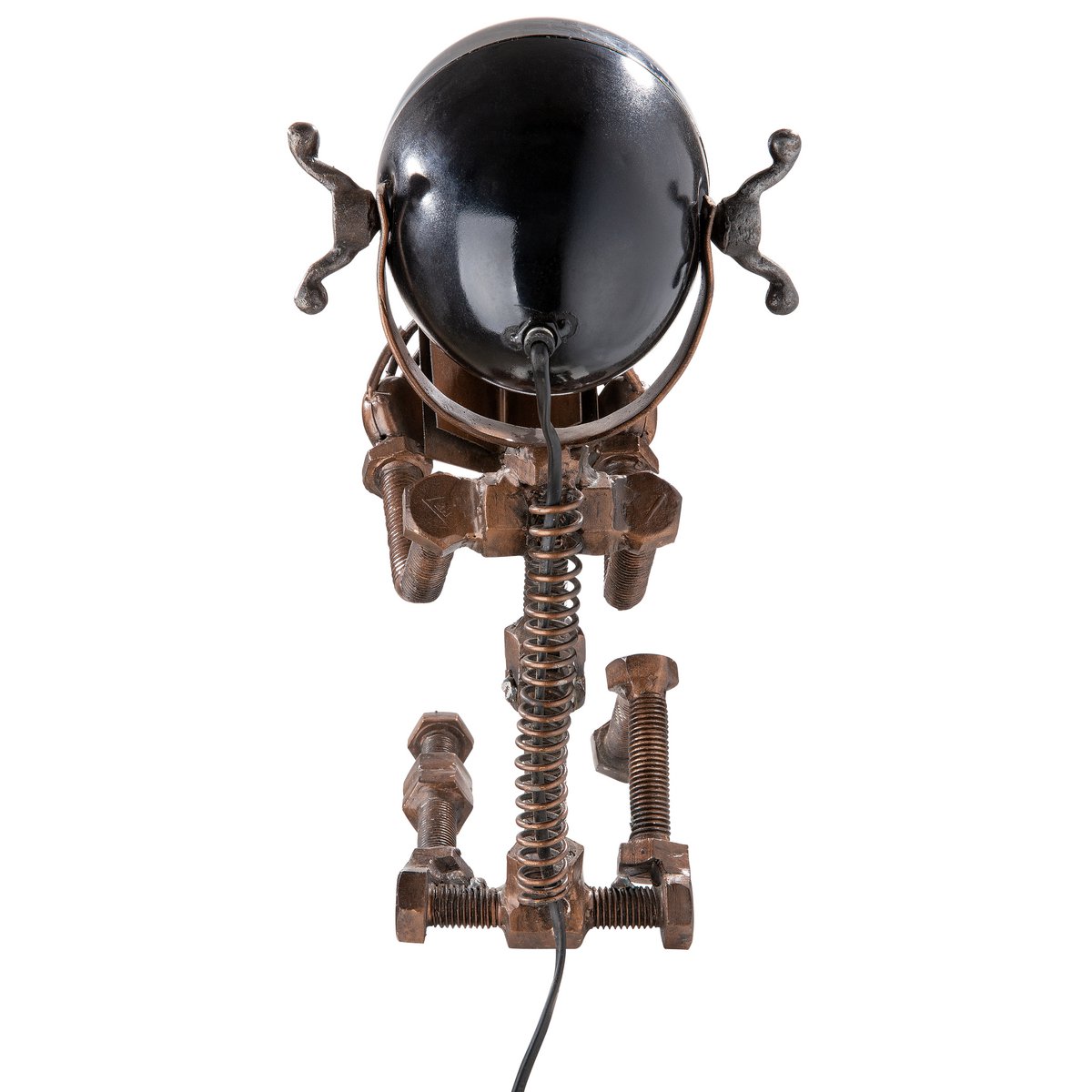 Metalen lamp "Reading" koper.
