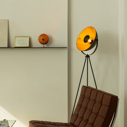 Klassieke Vloerlamp Letal - Zwart/Goud