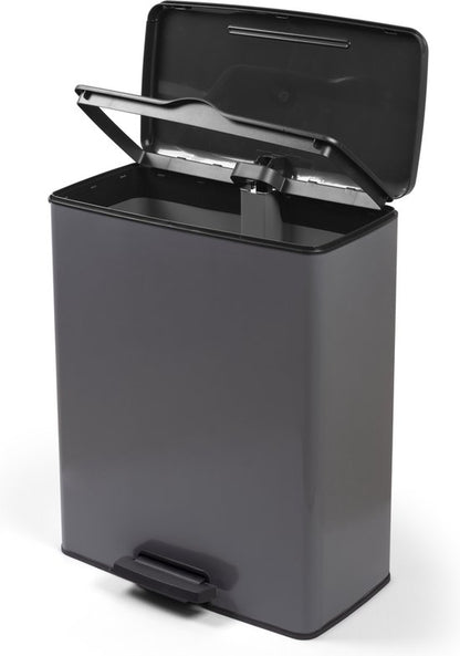 Curver Deco Bin 65L Cool Grey