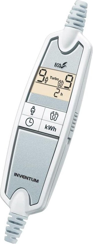 Inventum HL197V 1-Persoons Elektrische Onderdeken en Hoeslaken 2 in 1