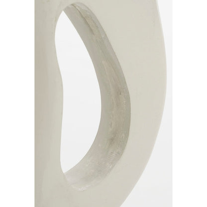 Pastina Ornament op Voet - L7 x B17 x H38 cm Off White