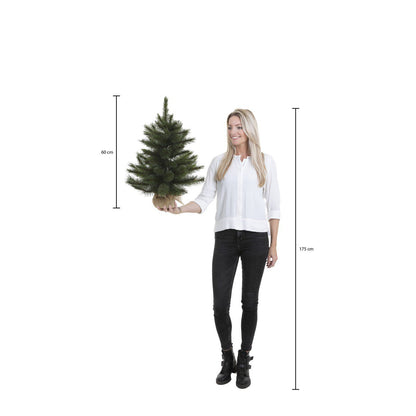 Kunstkerstboom Pittsburgh H60 x Ø38 cm Groen
