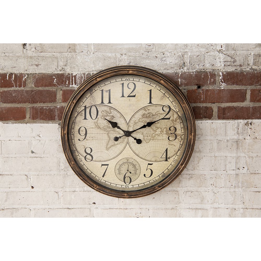 Wandklok Ø 50x5 cm / 1xAA