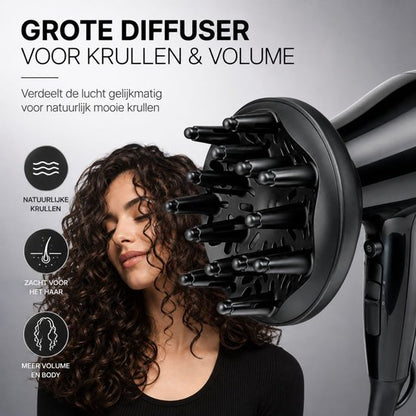 Haardroger met Diffuser