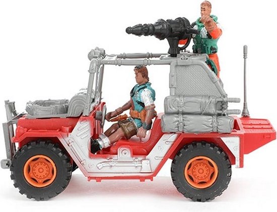 Dino Speelset jeep+dino
