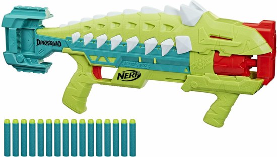 Nerf Dinosquad Armorstrike Blaster + 16 Darts