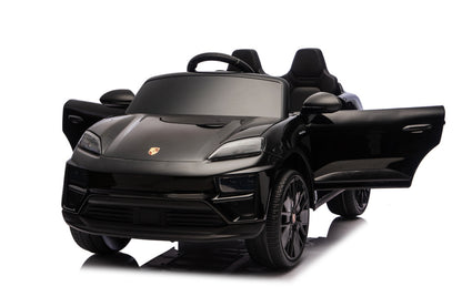 Porsche Macan Turbo, Elektrische Kinderauto Met Een Lithium Accu, Muziek Module, Rubberen Banden En Meer.
