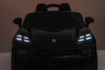 Porsche Macan Turbo, Elektrische Kinderauto Met Een Lithium Accu, Muziek Module, Rubberen Banden En Meer.