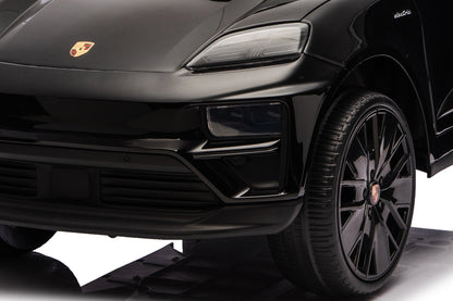 Porsche Macan Turbo, Elektrische Kinderauto Met Een Lithium Accu, Muziek Module, Rubberen Banden En Meer.