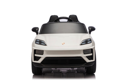 Porsche Macan Turbo, Elektrische Kinderauto Met Een Lithium Accu, Muziek Module, Rubberen Banden En Meer.