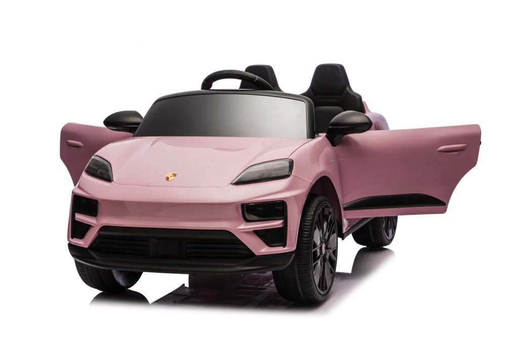 Porsche Macan Turbo, Elektrische Kinderauto Met Een Lithium Accu, Muziek Module, Rubberen Banden En Meer.