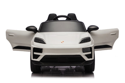 Porsche Macan Turbo, Elektrische Kinderauto Met Een Lithium Accu, Muziek Module, Rubberen Banden En Meer.