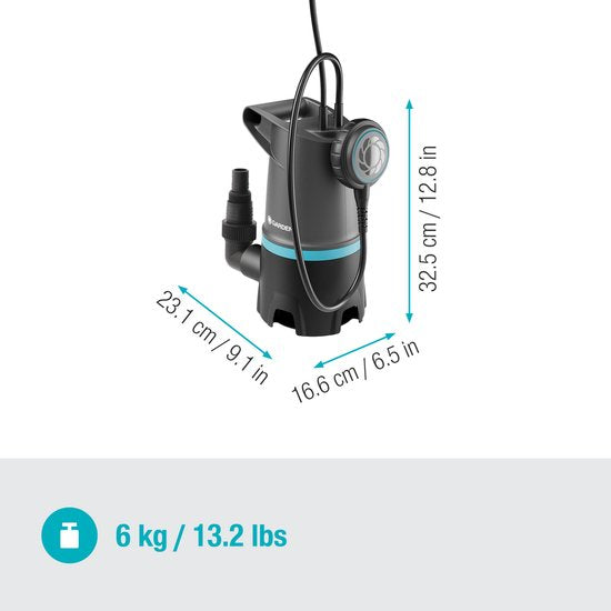 Gardena Dompel/Vuilwaterpomp 20000 BASIC